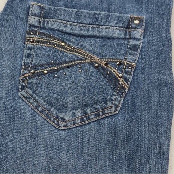 VINTAGE ESPRIT DENIM BOOTCUT JEANS 8/28x28 😎 - Picture 14 of 14